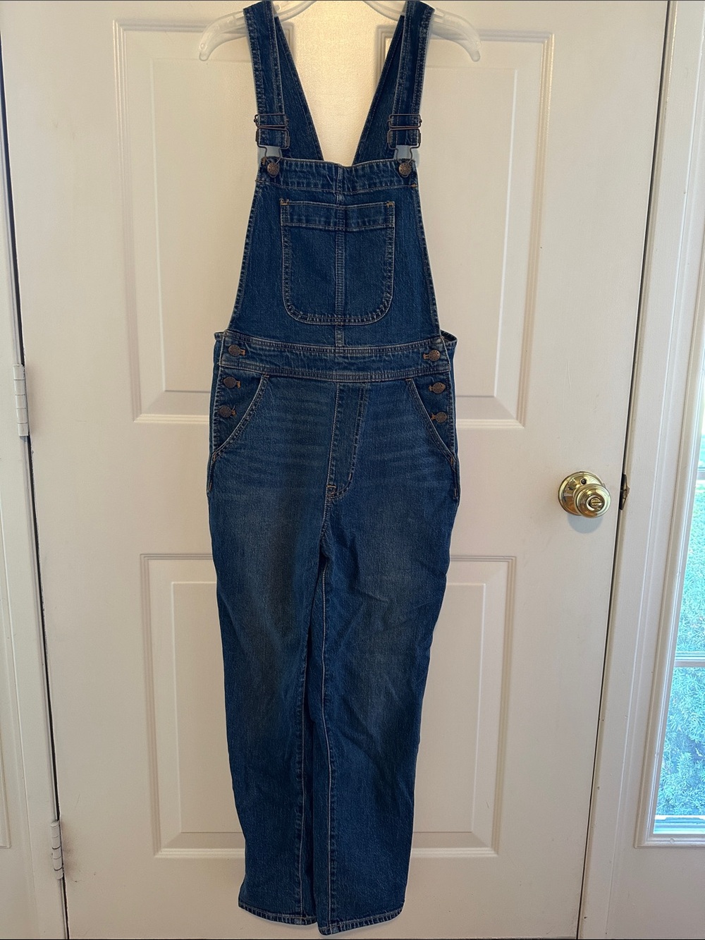 J. Crew Blue Denim Overalls Jean overalls size XS